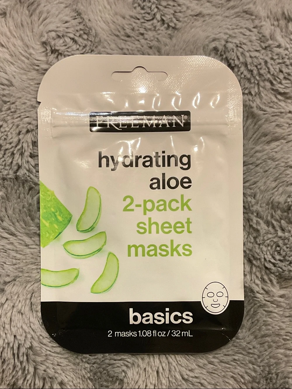 Hydrating Aloe Sheet Masks - Green